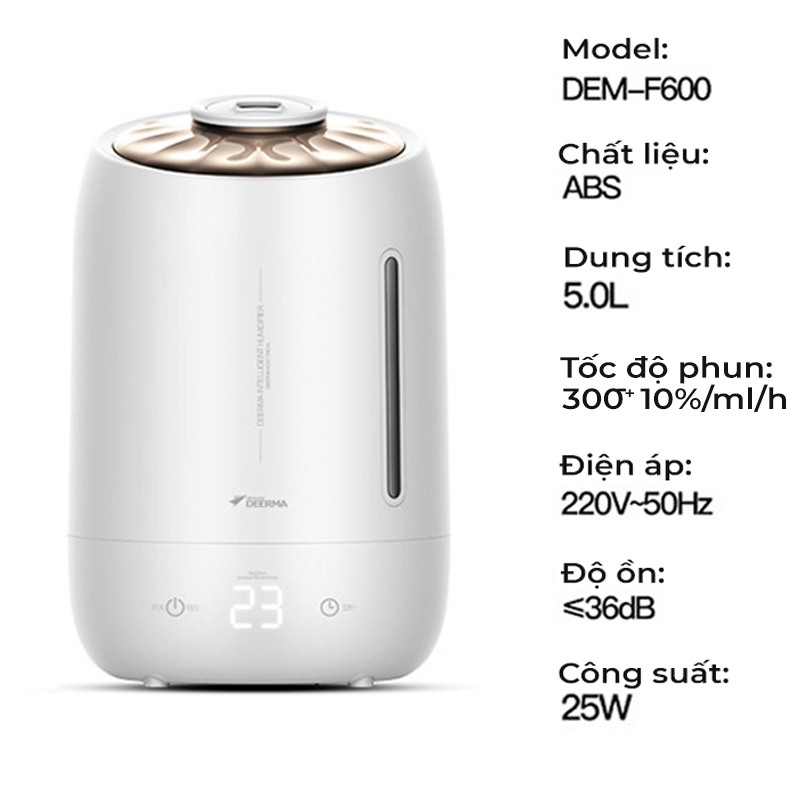 Máy tạo độ ẩm F600
