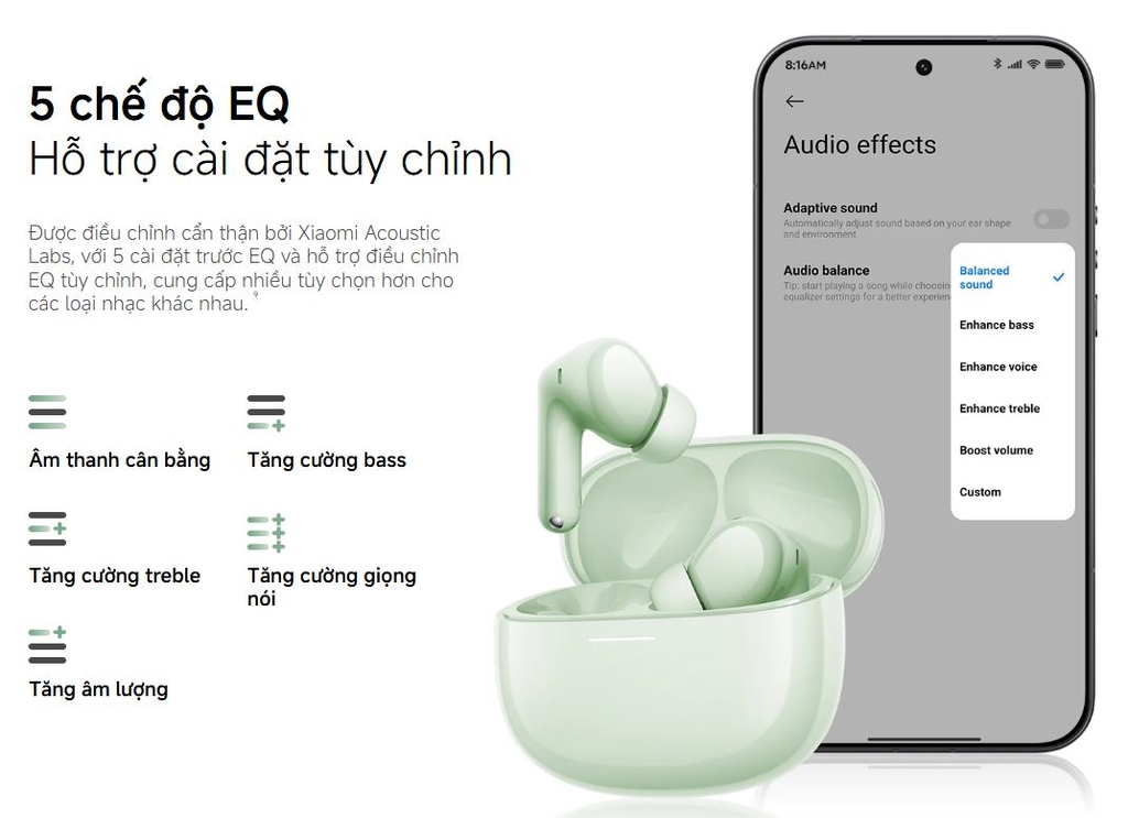 Tai Nghe Bluetooth Xiaomi Redmi Buds 8