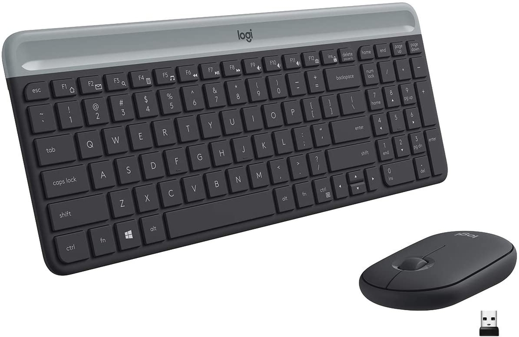 Bộ phím chuột không dây logitech MK470 Slim