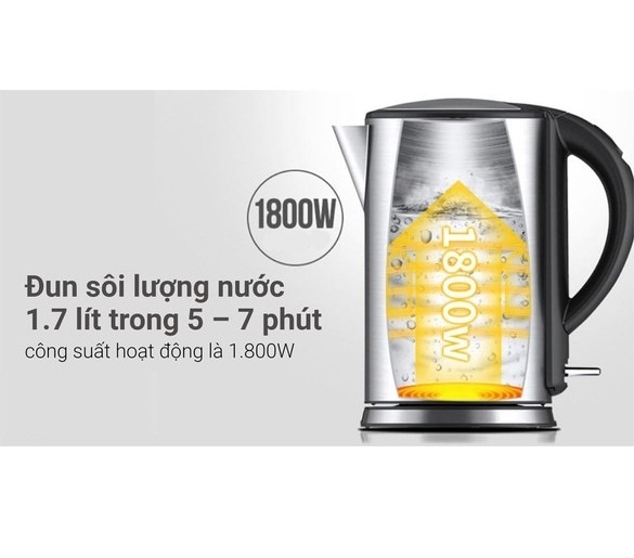 Bình đun siêu tốc Philips 1.7 lít HD9316