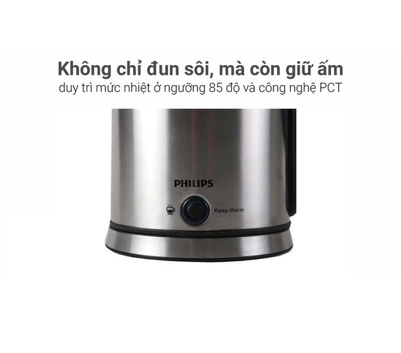 Bình đun siêu tốc Philips 1.7 lít HD9316