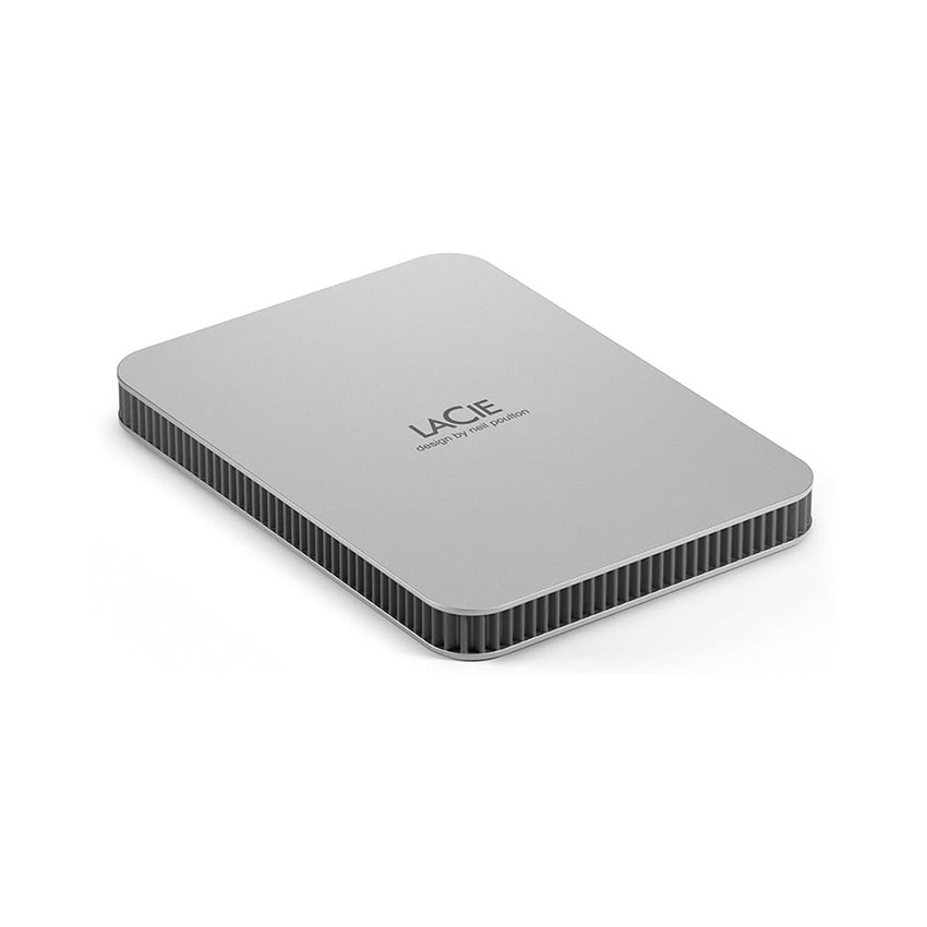 Ổ cứng di động 2TB USB-C USB 3.2 Gen1 LaCie Munich Mobile Drive Màu Bạc - STLP2000400
