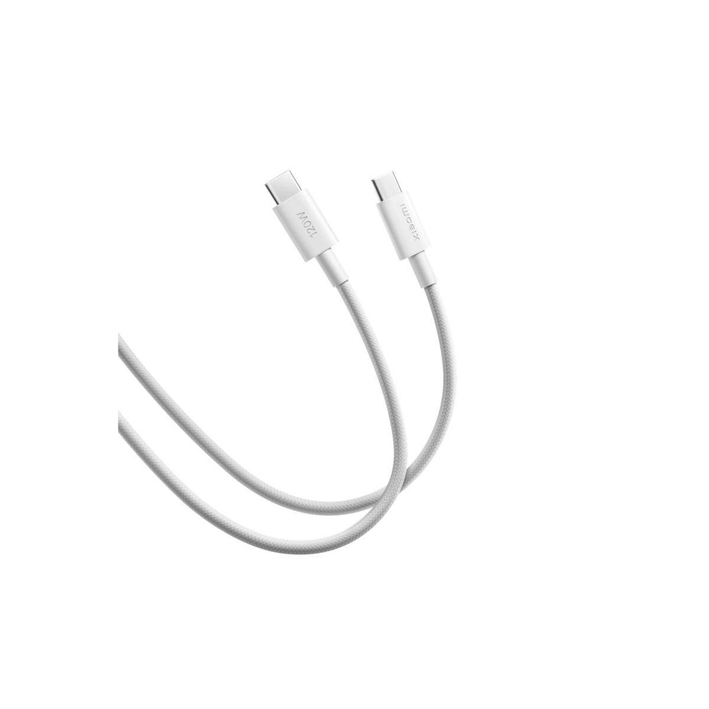 Cáp Xiaomi 6A Braided USB-C to USB-C (1m) – Sạc nhanh 120W