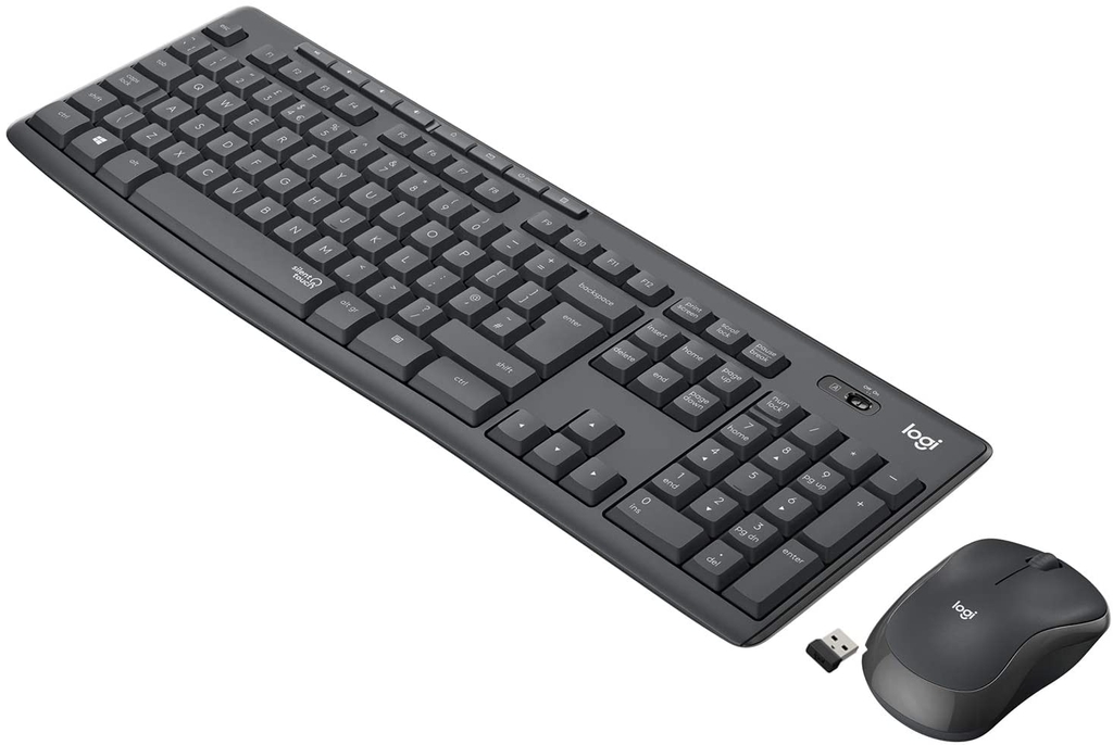 Bộ bàn phím chuột không dây Logitech MK295
