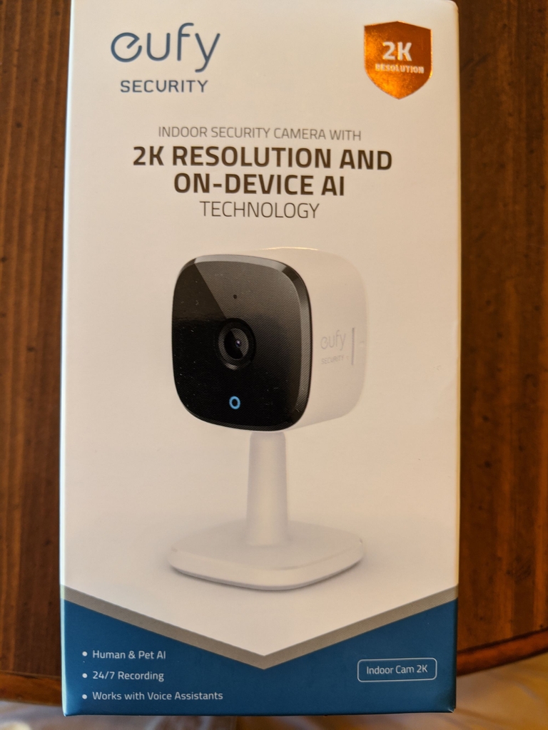 Camera Wifi Eufy Indoor 2k - T84001W1