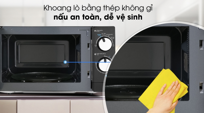 Lò Vi Sóng Sharp R-208VN-WS (20L)