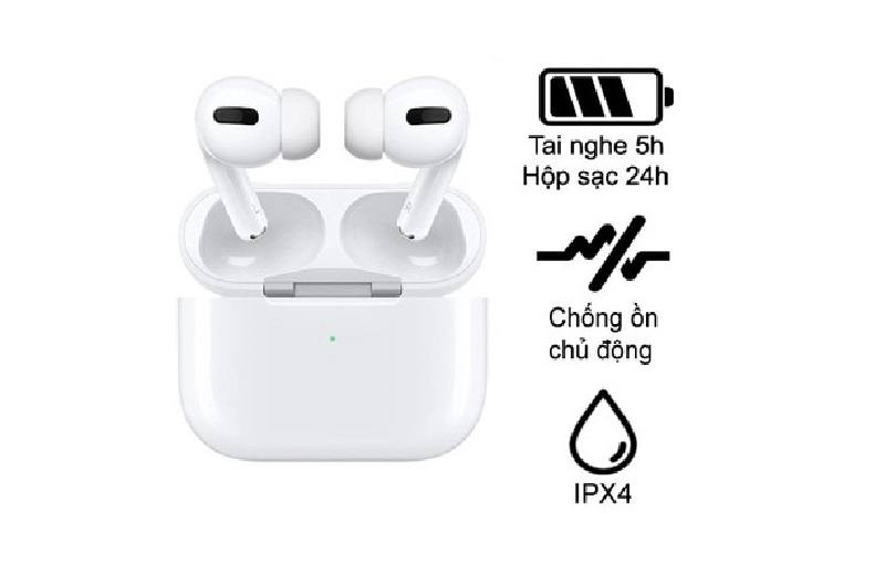 Tai nghe Bluetooth AirPods Pro MagSafe Charge Apple MLWK3