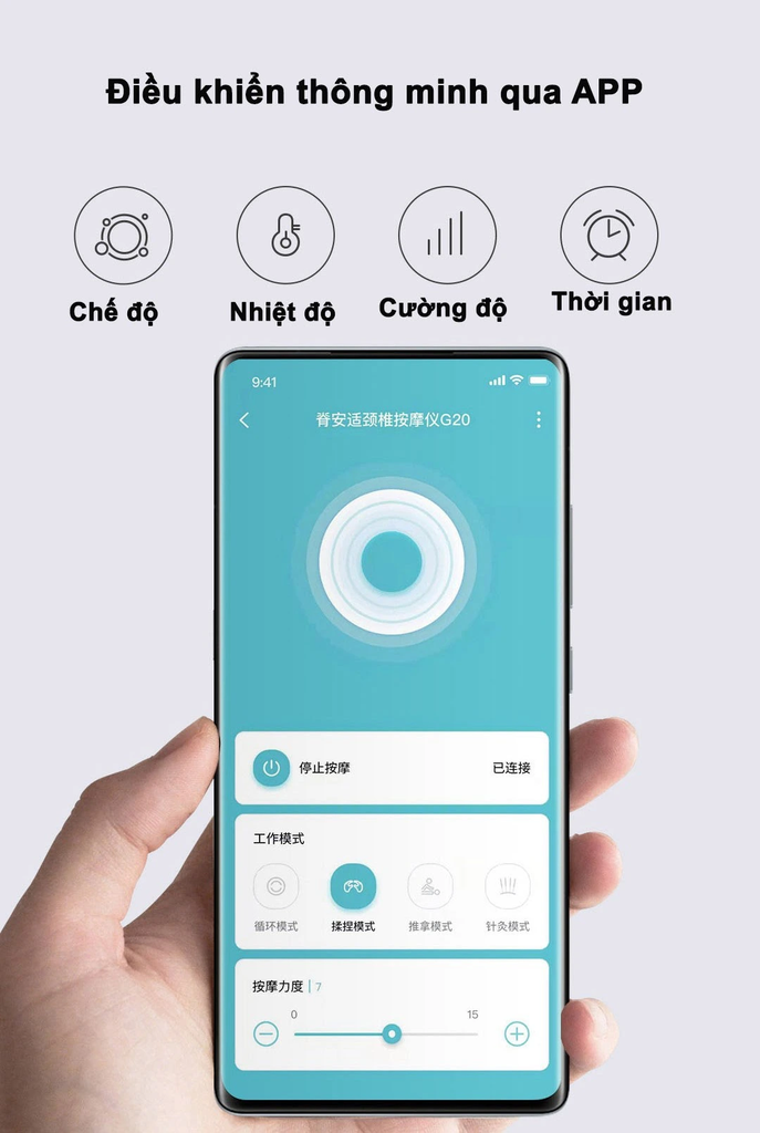 Máy massage cổ thông minh Xiaomi Jeeback G20