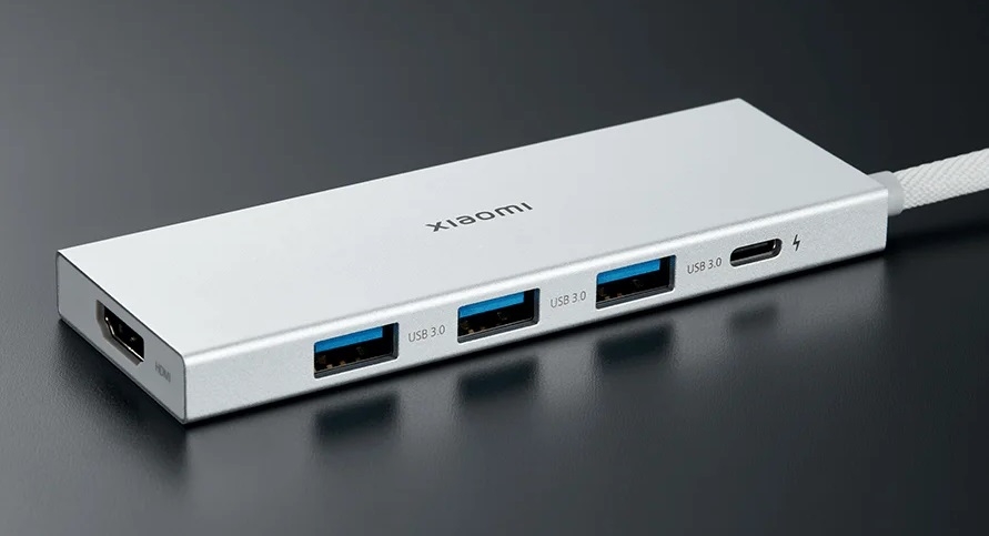 Adapter Chuyển Đổi Xiaomi 5-in-1 Type-C Hub