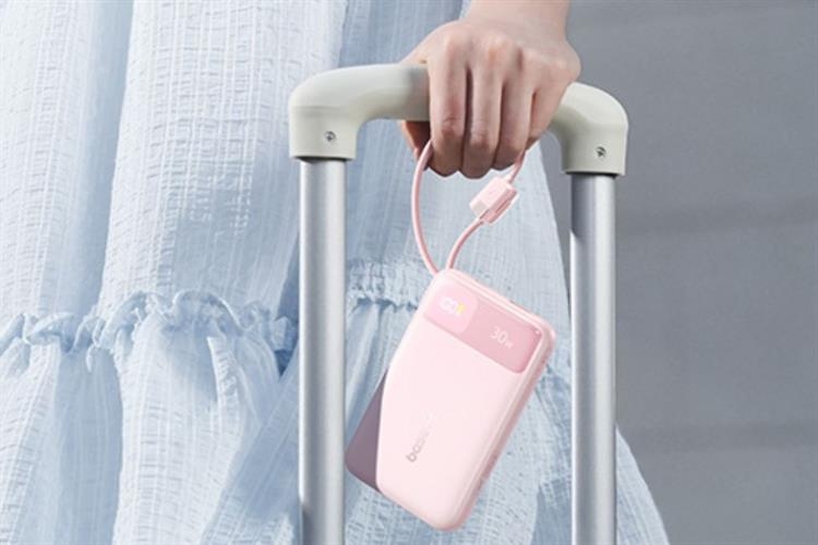 Pin Sạc Dự Phòng Baseus Comet Pro E0027X 10000mAh Type-C PD QC 3.0 30W – Kèm Cáp Lightning & Type-C