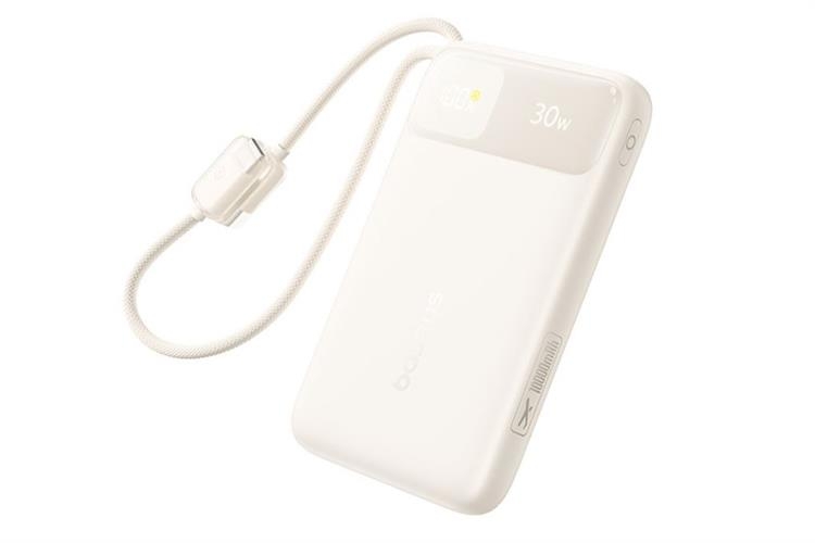 Pin Sạc Dự Phòng Baseus Comet Pro E0027X 10000mAh Type-C PD QC 3.0 30W – Kèm Cáp Lightning & Type-C