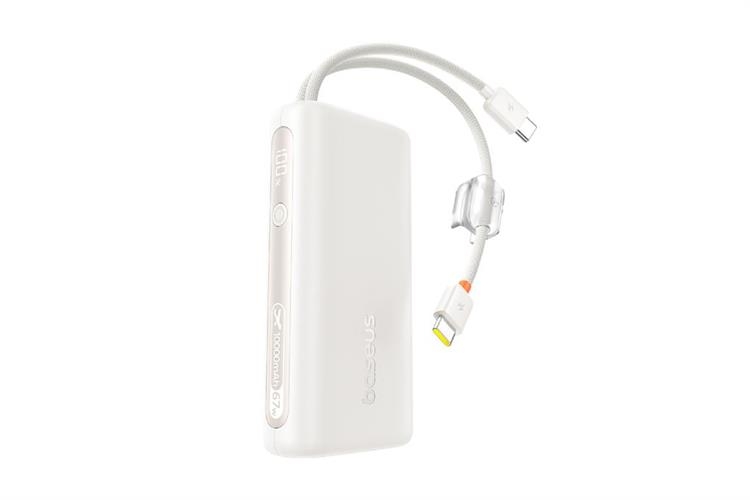 Pin Dự Phòng Baseus EnerFill FC41 10000mAh 67W Cáp USB-C Tích Hợp