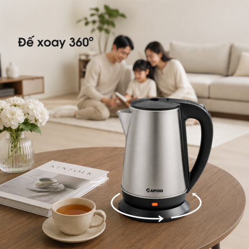 Bình đun siêu tốc Rapido 2L RK2015-2
