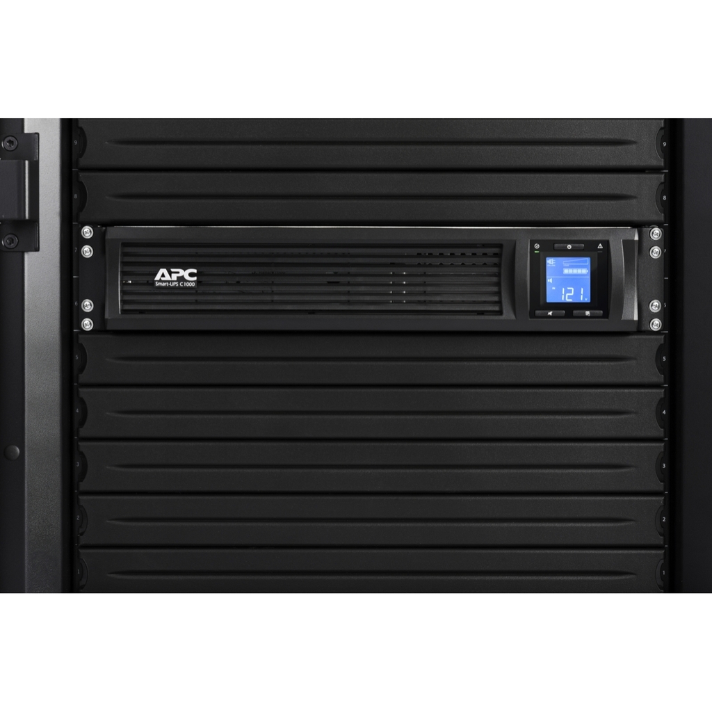 Bộ lưu điện APC Smart-UPS SMC1000I-2UC (1000VA600W, Rackmount 2U)