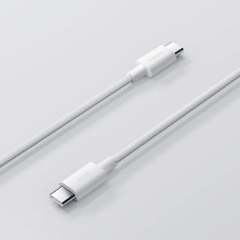 Cáp Xiaomi 3A Braided USB-C to USB-C (1m)