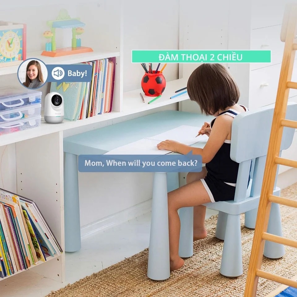 Camera Botslab Wifi 360° 2K - C211