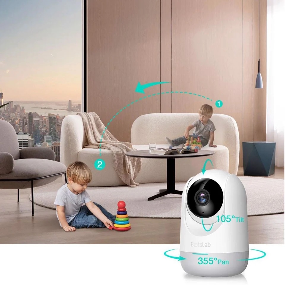 Camera Botslab Wifi 360° 2K - C211