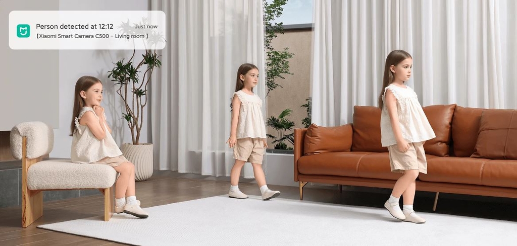 Camera quan sát Xiaomi Smart C500 xoay 360° 3,5K UHD