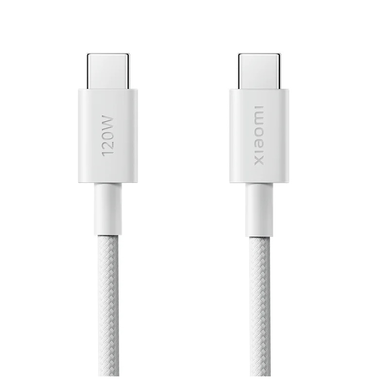 Cáp Xiaomi 6A Braided USB-C to USB-C (1m) – Sạc nhanh 120W