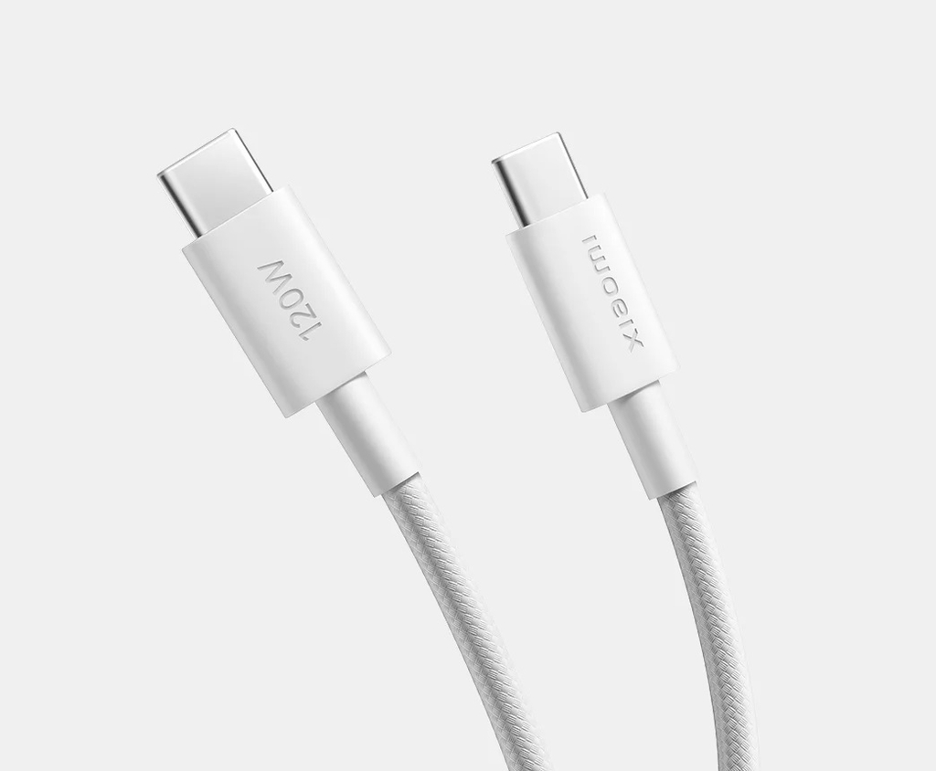 Cáp Xiaomi 6A Braided USB-C to USB-C (1m) – Sạc nhanh 120W