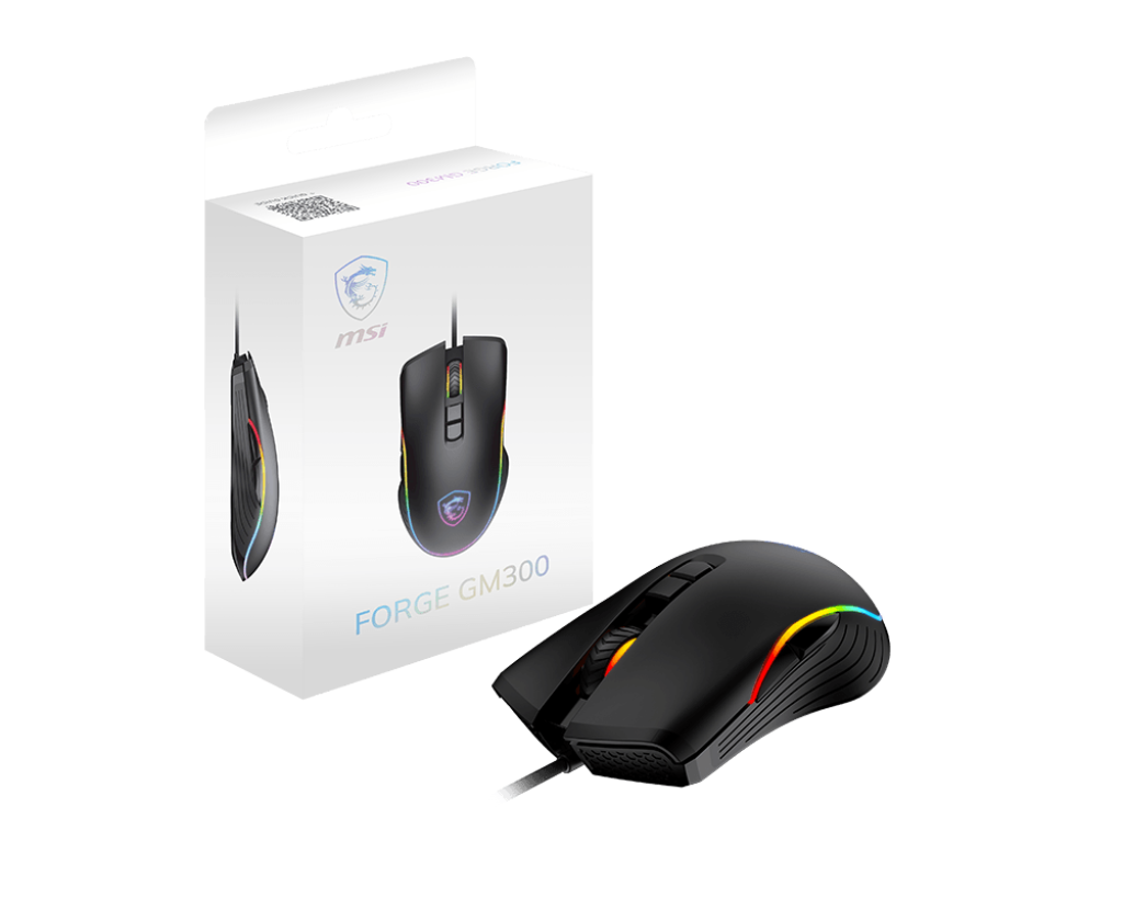 Chuột Gaming MSI Force GM300 | Có Dây, RGB LED, DPI Cao, Độ Chính Xác Tối Ưu