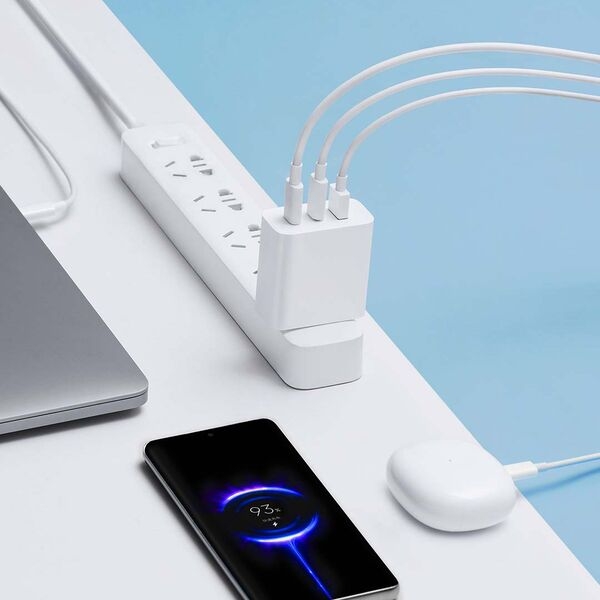 Củ sạc nhanh Xiaomi GaN 67W 2C1A kèm cáp type-C