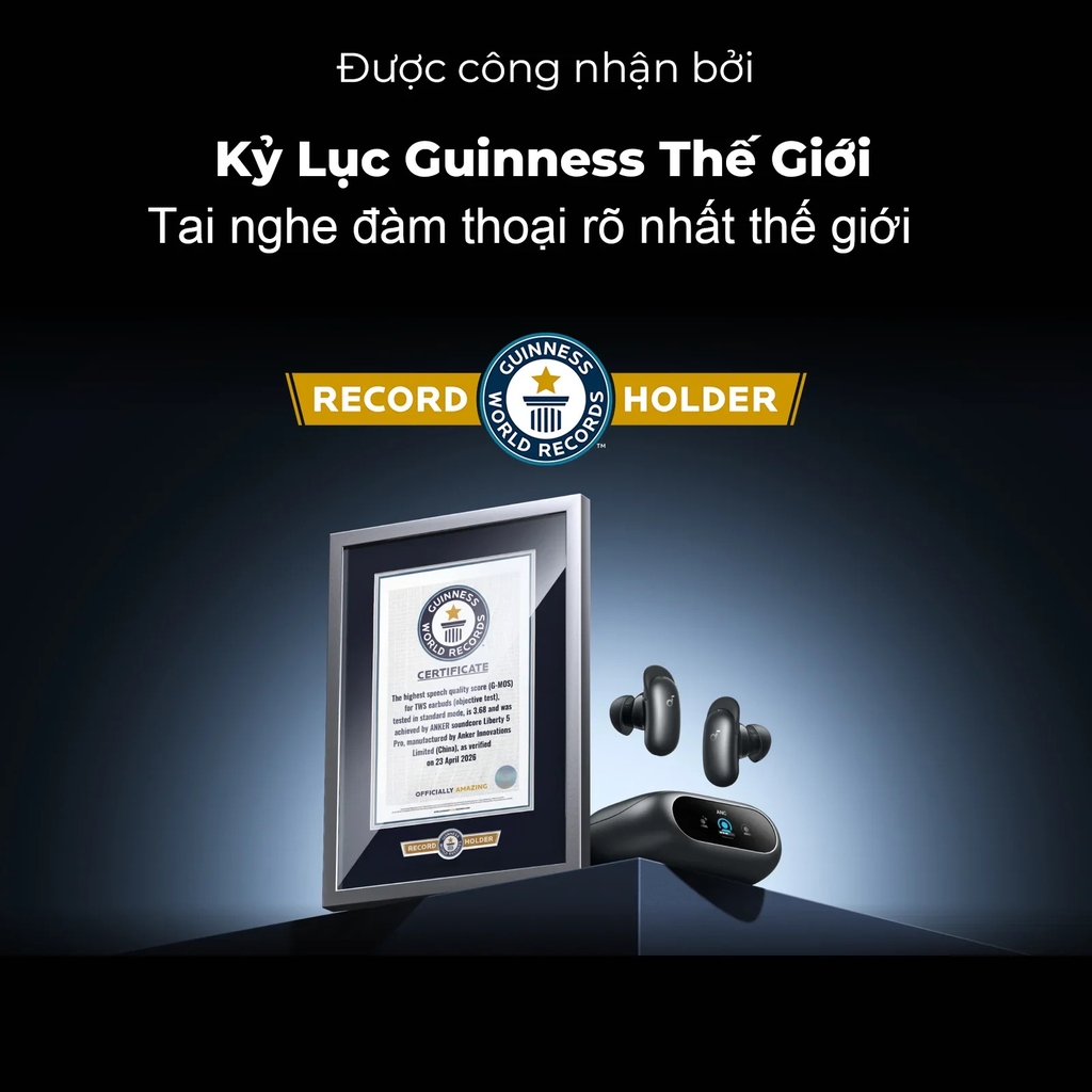 Tai Nghe Bluetooth Soundcore Liberty 5 Pro D1203