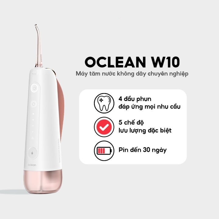 Máy tăm nước Oclean W10