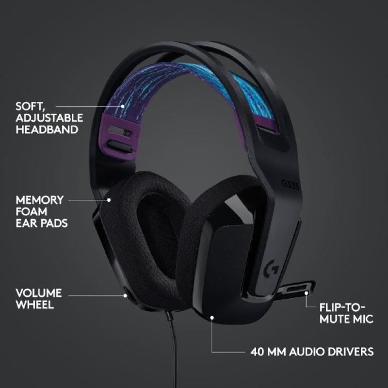 Tai Nghe Chơi Game Có Dây Logitech G335
