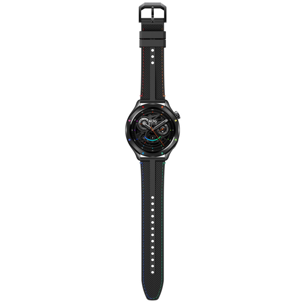 Đồng hồ thông minh Xiaomi Watch S4 47mm dây silicone Đen Cầu Vồng