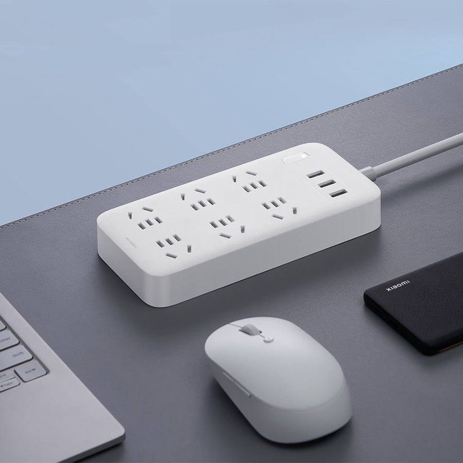 Ổ Cắm Điện Mi 6 Plug-in 3-Port USB Power Strip