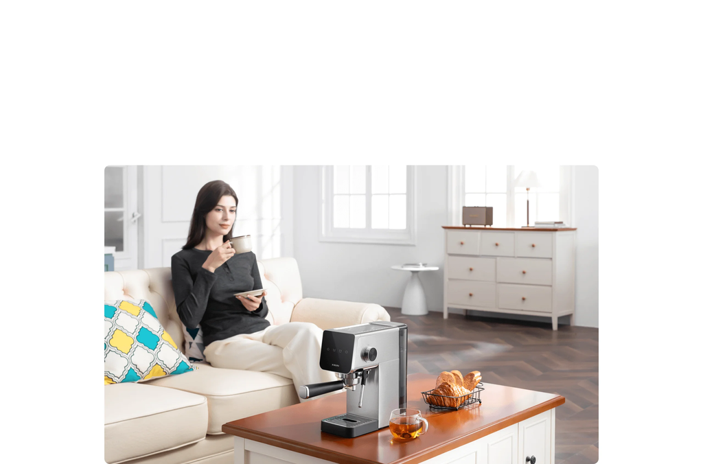 Máy Pha Cà Phê Xiaomi Semi-Automatic Espresso Machine EU (BHR9798EU)