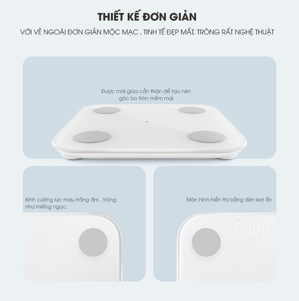 Cân điện tử Xiaomi Mi Body Composition Scale 2