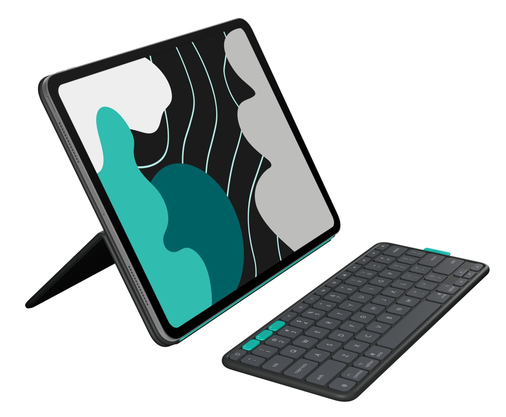 Bao da và bàn phím Logitech Flip Folio Ipad Pro 11 inch M4, iPad Air 11 inch (M2 & M3)