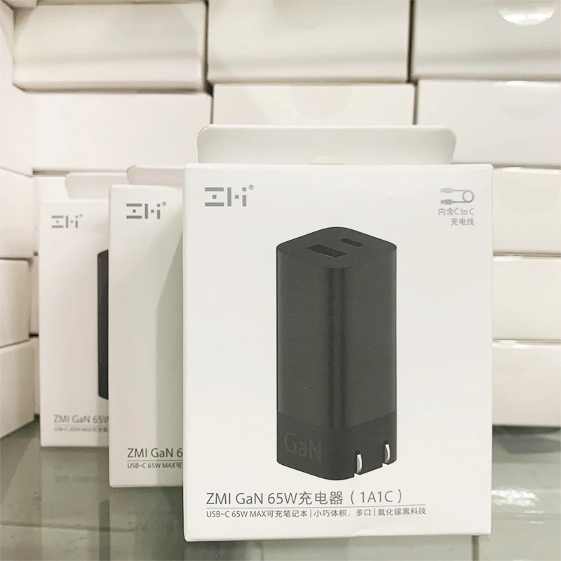Bộ sạc nhanh ZMI GaN 65W Kèm cáp sạc