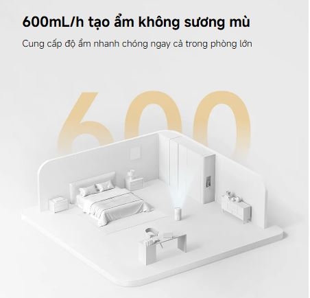Máy tạo ẩm Xiaomi Smart Evaporative Humidifier Pro 5L