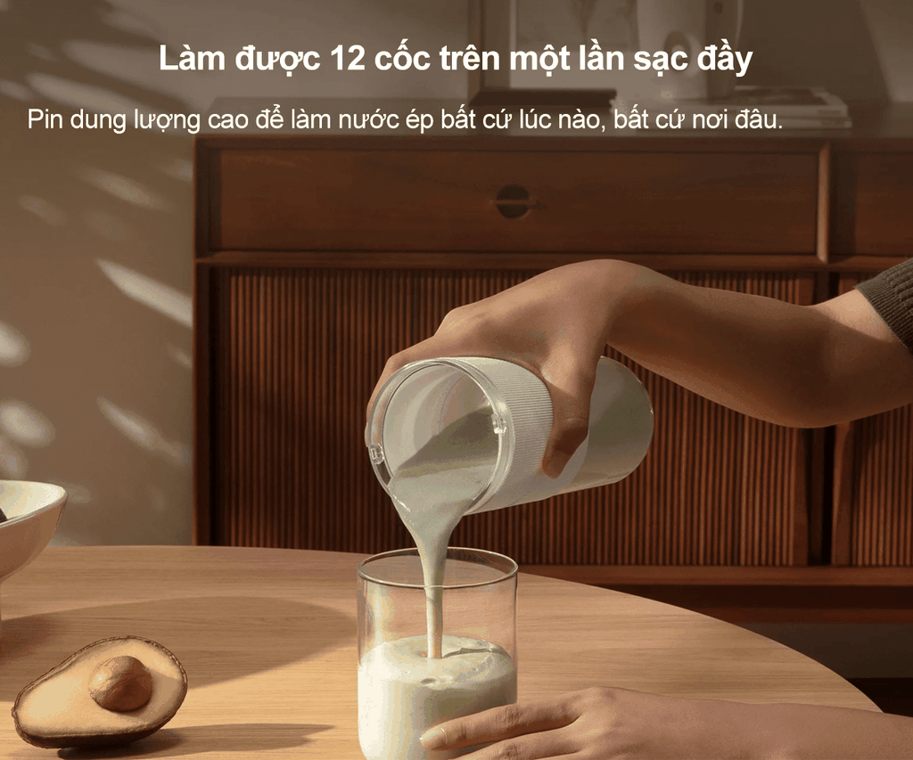 Máy Xay Sinh Tố Cầm Tay Xiaomi Portable Blender GL