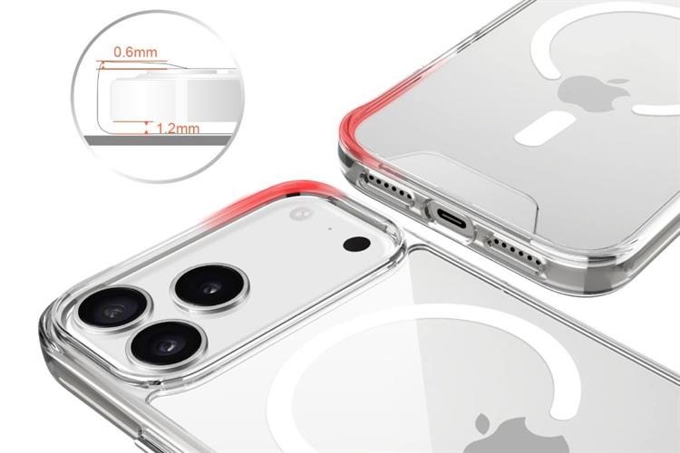 Ốp lưng MagSafe iPhone 17 Pro PC TPU JINYA