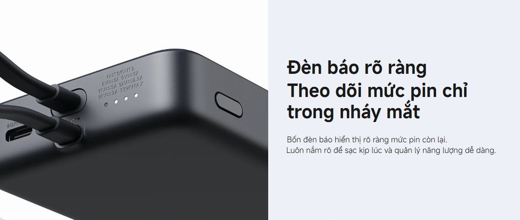 Pin dự phòng Xiaomi 33W Magnetic Power Bank 10000 mAh Kèm cáp sạc Type C