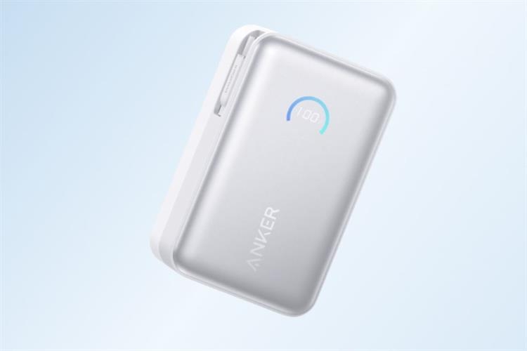 Pin sạc dự phòng Anker A1638 10000mAh PD QC 3.0 45W kèm cáp Type C