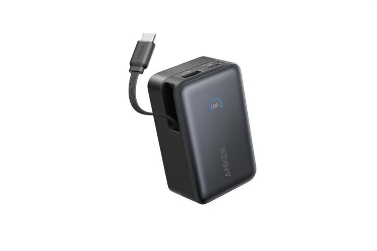 Pin sạc dự phòng Anker A1638 10000mAh PD QC 3.0 45W kèm cáp Type C