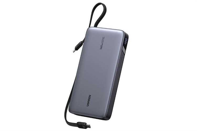 Pin sạc dự phòng UGREEN PB552 – 25000mAh | PD & QC 3.0 | 165W | Cáp Type-C