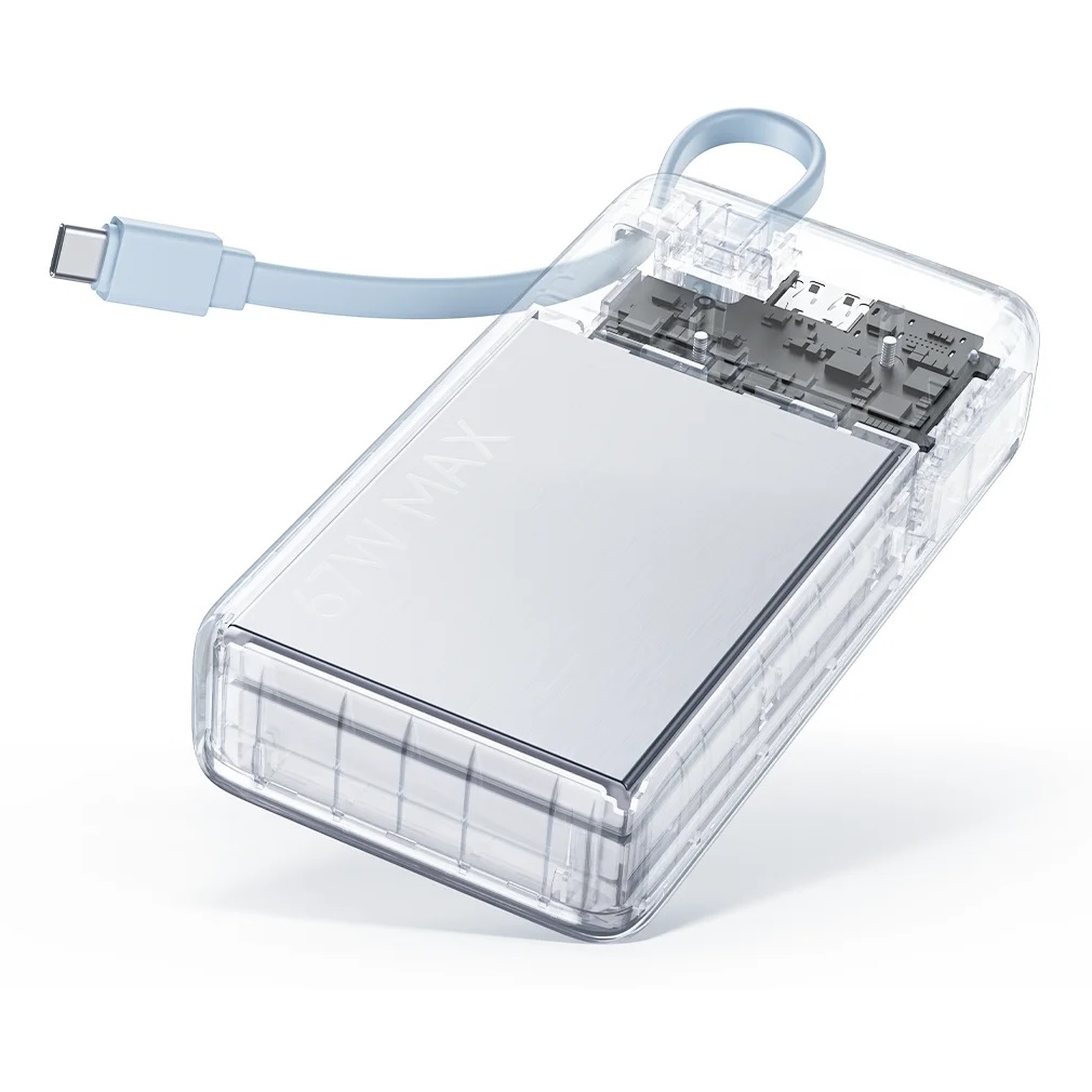 Pin Sạc Dự Phòng Xiaomi 20000mAh 67W 2027 Tích Hợp Cáp USB-C
