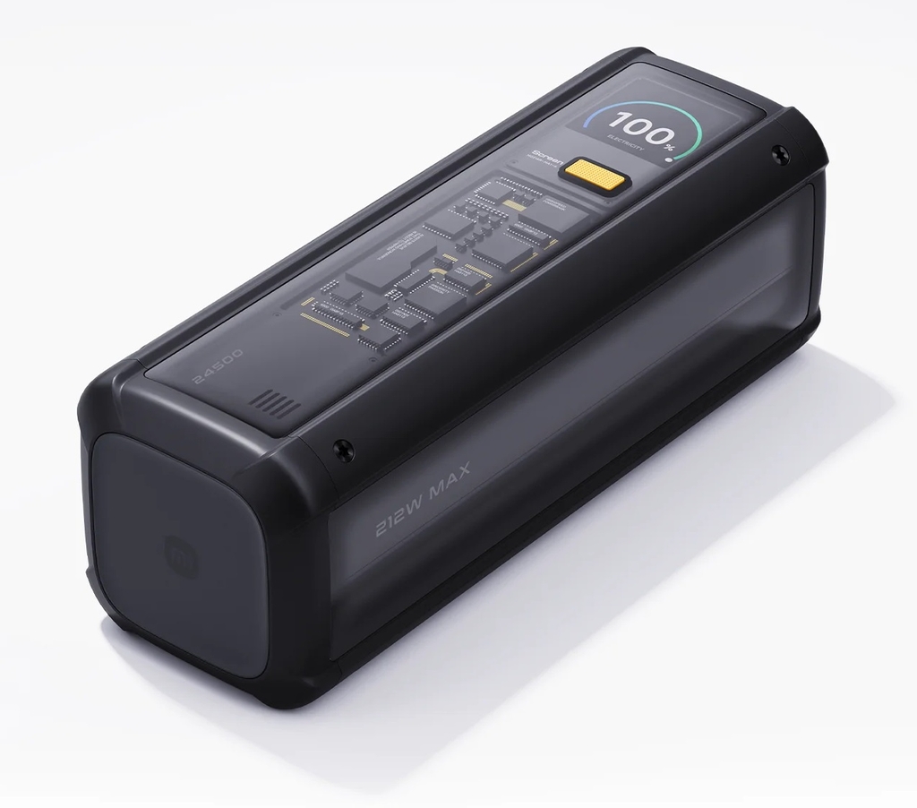 Pin Sạc Dự Phòng Xiaomi 212W HyperCharge Power Bank 24500mAh – Sạc Nhanh PD 3.1, Màn Hình Màu