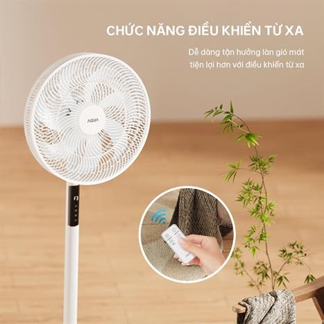 Quạt Cây Đứng Thông Minh AQS-FED3501R(W)-VN