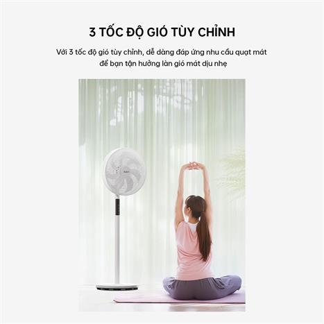 Quạt Cây Đứng Thông Minh AQS-FED3501R(W)-VN