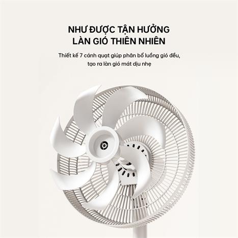 Quạt Cây Đứng Thông Minh AQS-FED3501R(W)-VN