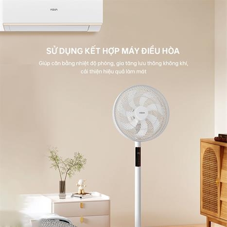 Quạt Cây Đứng Thông Minh AQS-FED3501R(W)-VN