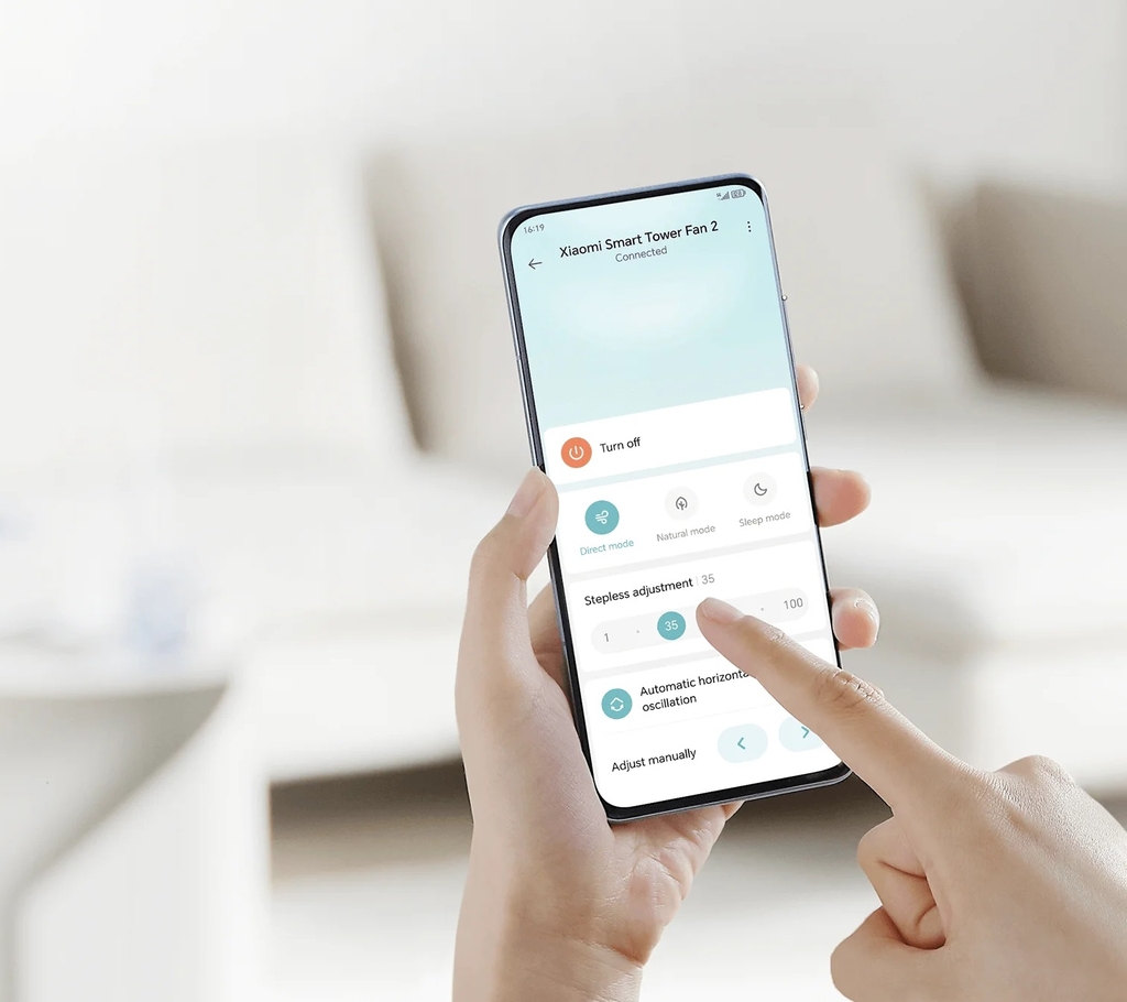 Quạt Tháp Thông Minh Xiaomi Smart Tower Fan 2 EU