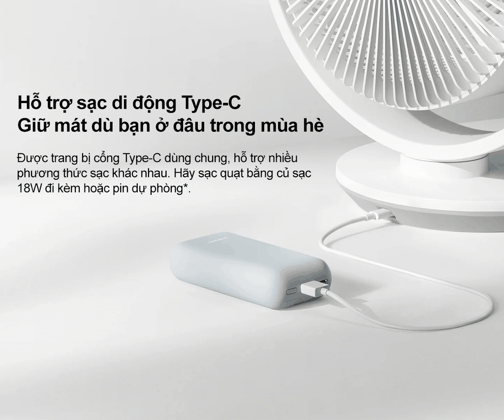 Quạt để bàn Xiaomi Smart Desktop Air Circulation Fan